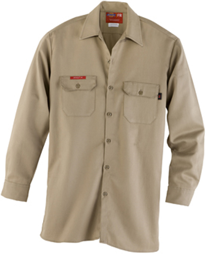 NFPA 2112 UL Certified. ASTM F1506 Electric Arc Protection. NFPA 70E Hazard/Risk Cat HRC2. Max Comfort&trade; 6.5 oz. 88% cotton/12% nylon FR sateen fabric. Sewn with Nomex&reg; Flame Resistant thread. Two needle top stitching on major seams. Adjustable cuffs with 2 buttons at bottom of sleeves. Extended back tail to stay tucked in. One pleat at bottom of sleeves. Button down lined collar maintains shape for better look. 2 chest pockets, Left pocket with pen tunnel. 1/16? top stitch cuff edges.
